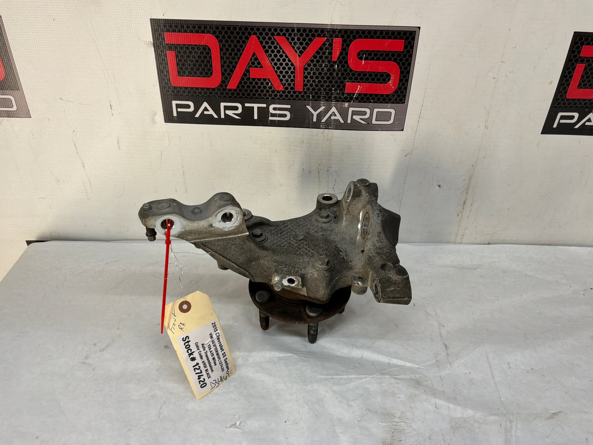 Rh front spindle - Day's Parts Yard