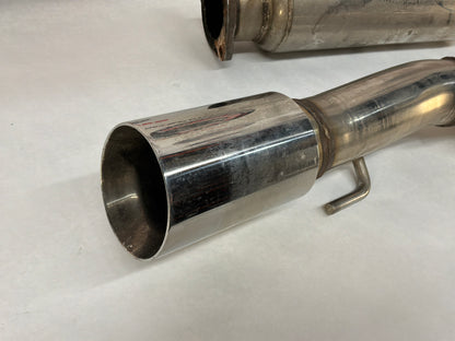 2005-2006 Pontiac GTO Kooks Axle Back Exhaust Mufflers With Tips