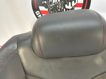 2017 Chevy SS Sedan Rear Seats Black Leather Alcantara Suede OEM