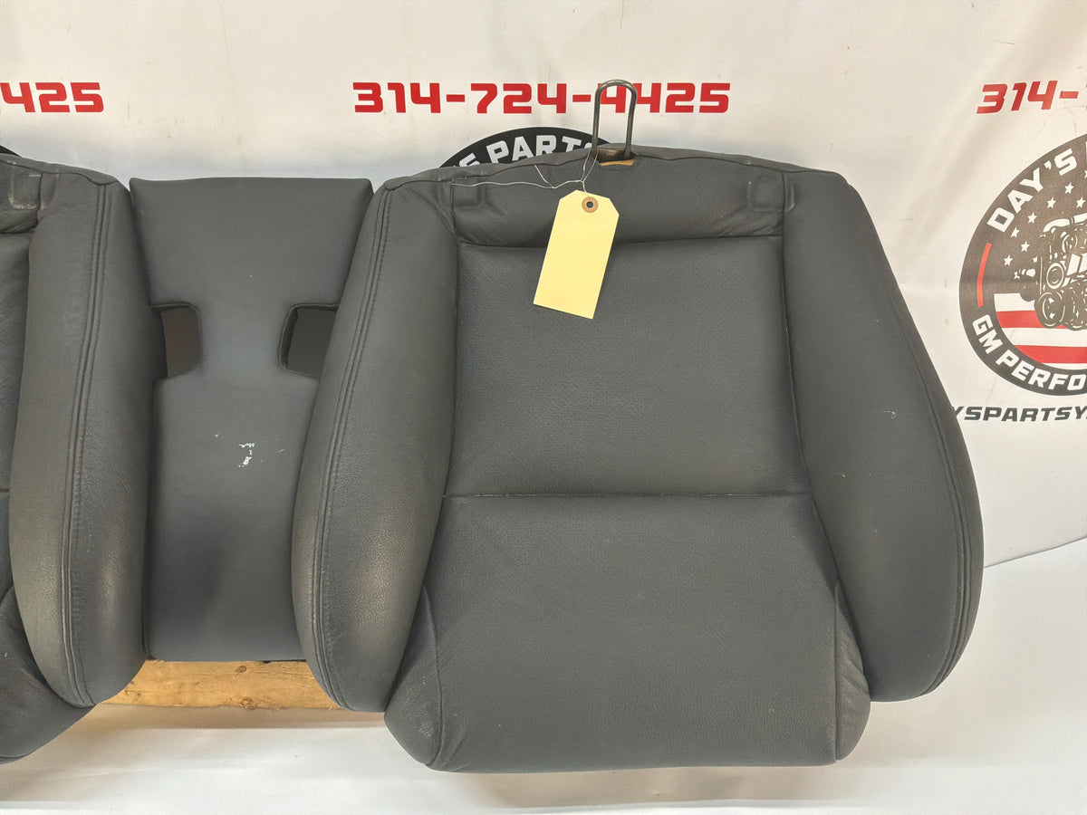 2006 Pontiac GTO Black Leather Front and Rear Seats Set OEM