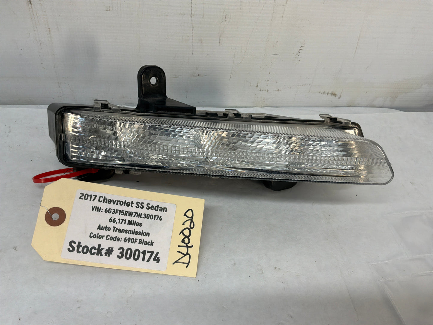 2017 Chevy SS Sedan RH Passenger Front Bumper Daytime Running Fog Light Lamp OEM