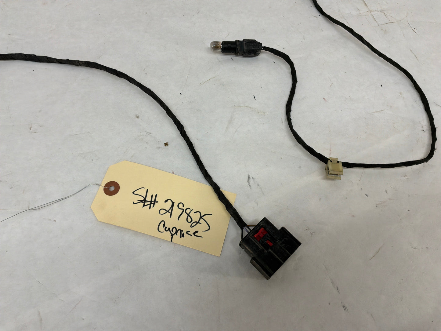 2016 Chevy Caprice PPV Front Bumper Fog Light Lamp Wire Wiring Harness OEM