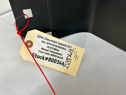 2014 Chevy Camaro ZL1 RH Passenger Rear Interior Quarter Door Trim Panel OEM