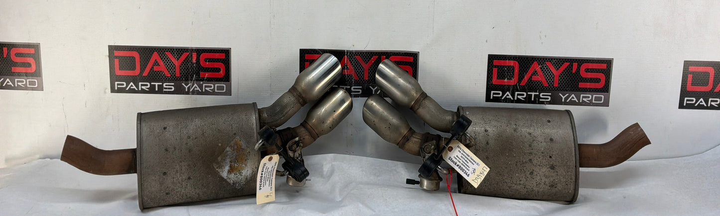 2014 Chevy Camaro ZL1 Factory OEM NPP Bi Mode Exhaust Mufflers OEM