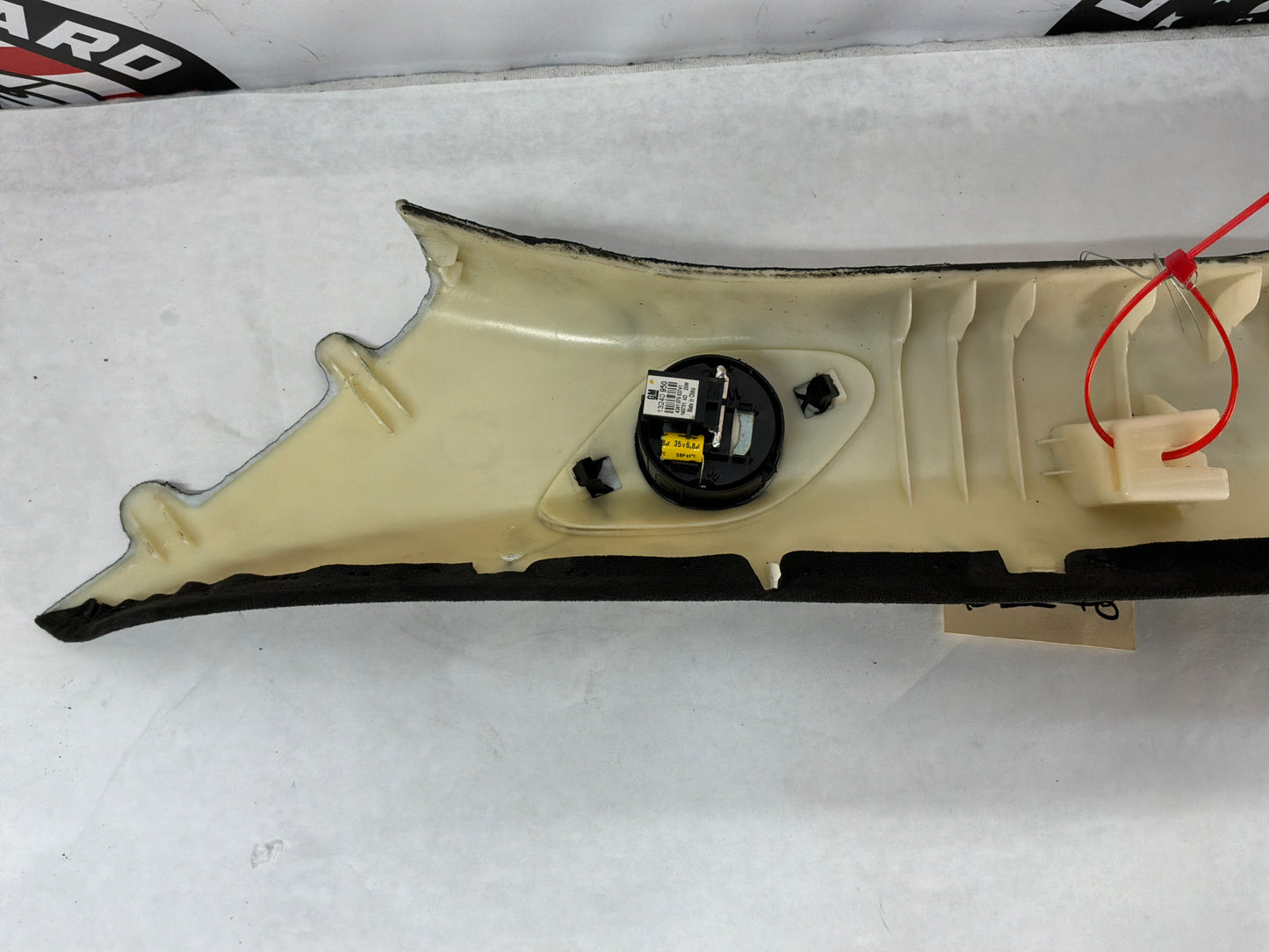 2016 Cadillac CTS-V RH & LH Interior A Pillar Trim Black Suede OEM