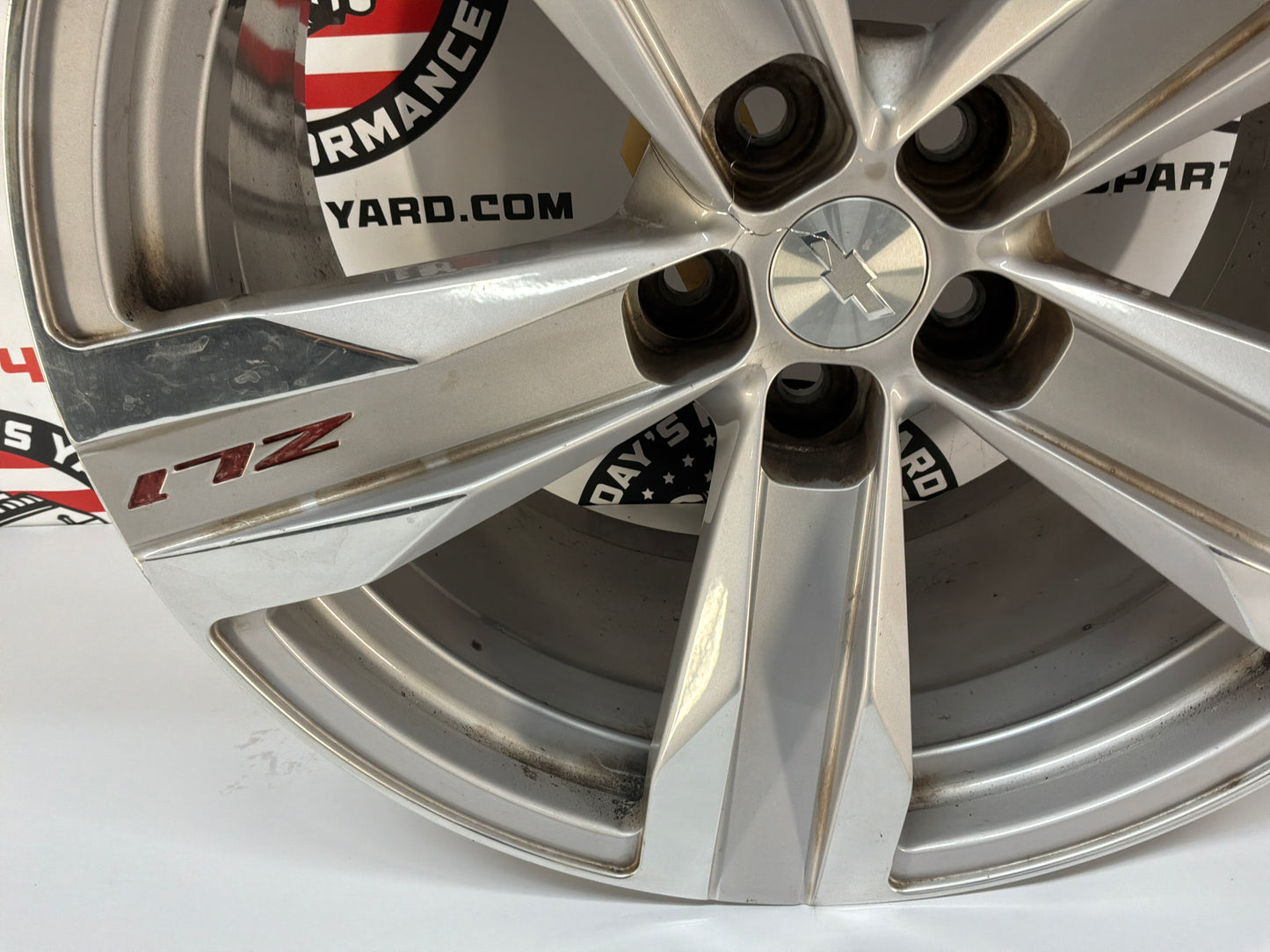 2013 Chevy Camaro ZL1 OEM Front Wheel 20x10 Wheel 5 Spoke