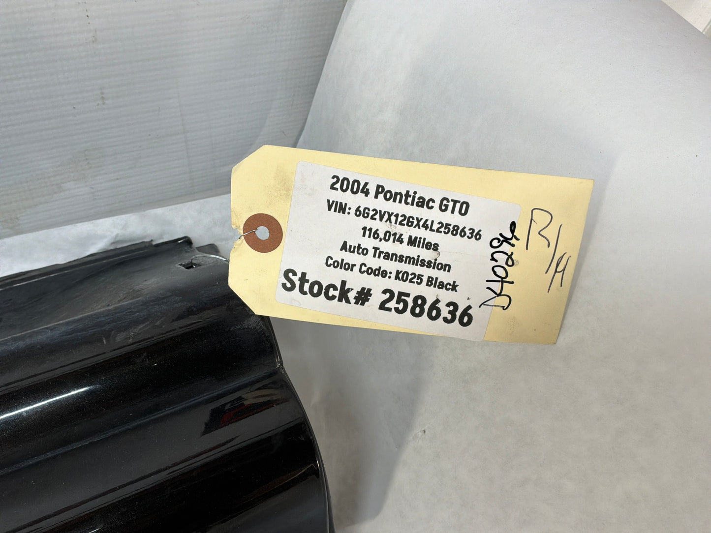 2004 Pontiac GTO RH Passenger Rocker Molding Side Skirt Panel Trim Black OEM