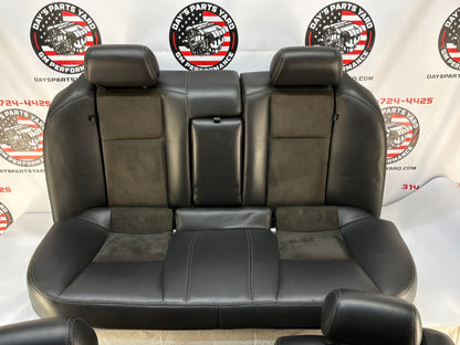 2006 Cadillac CTS-V Seats Fronts & Rears Non Recaro Leather and Suede OEM