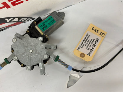 2002 Chevy C5 Corvette RH Passenger Front Window Regulator w/ Motor OEM