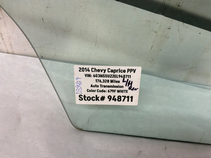 Lh rear door window glass - Day's Parts Yard