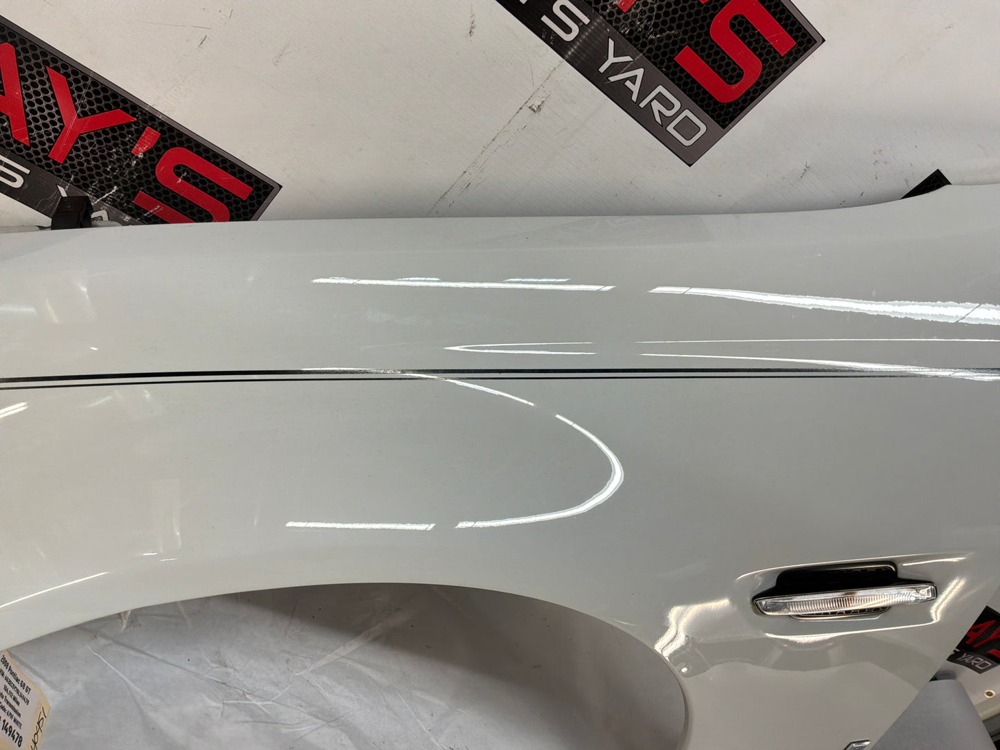 2008 Pontiac G8 GT  LH Driver Front Fender White OEM
