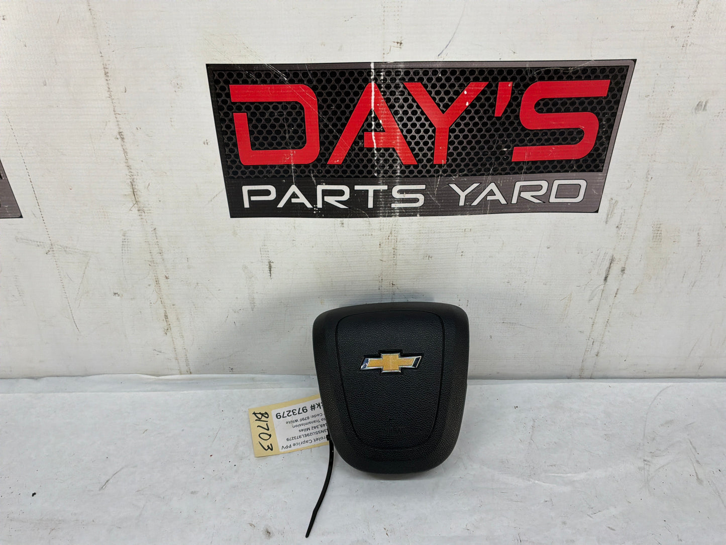 2014 Chevy Caprice PPV Steering Wheel Air Bag Airbag OEM