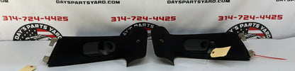 2006 Pontiac GTO RH & LH Interior Upper B Pillar Seat Belt Trim Panel Moldings OEM