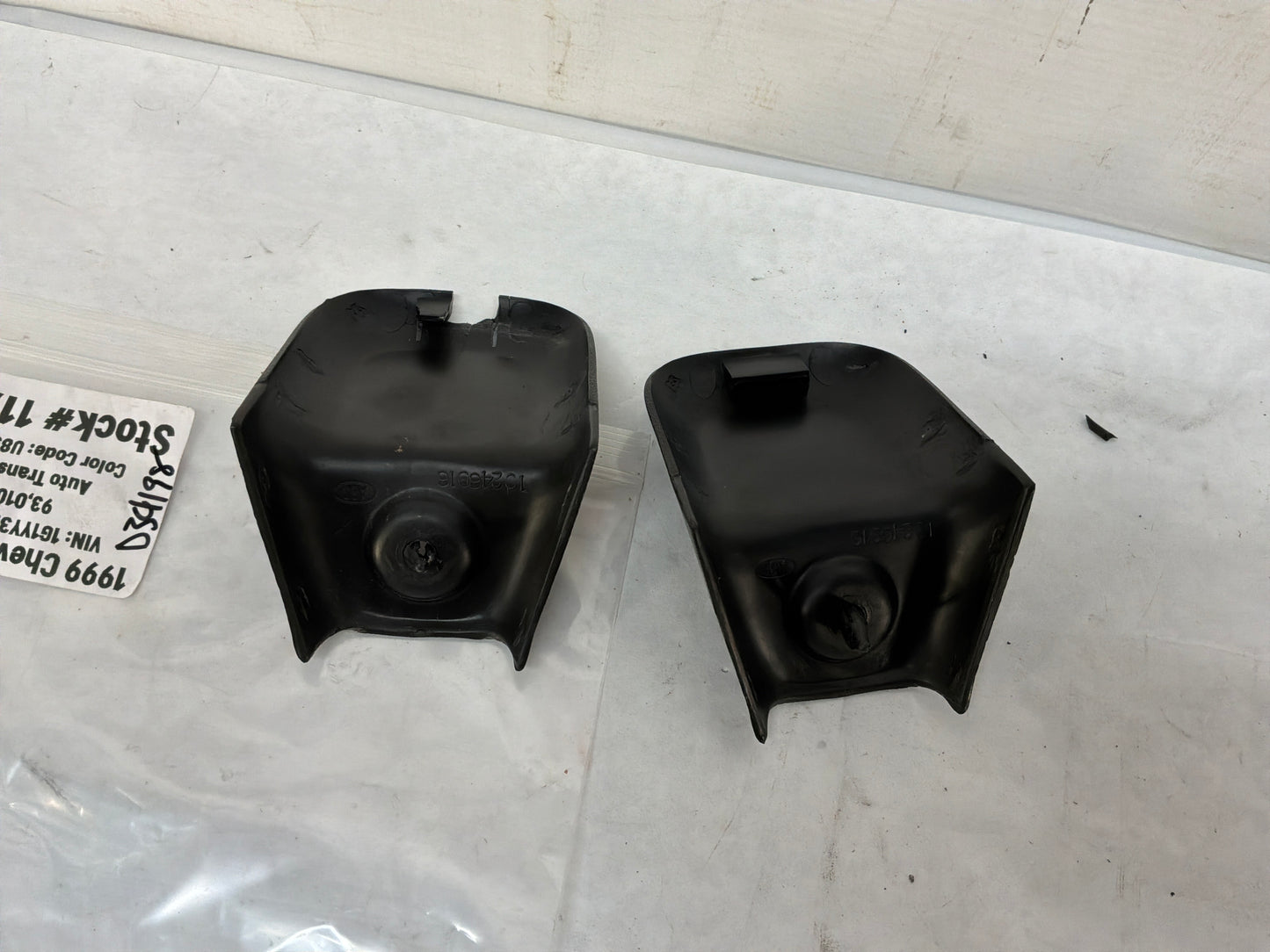 1999 Chevy C5 Corvette RH Passenger Seat Track Frame Finish Covers Trims OEM - Day's Parts Yard