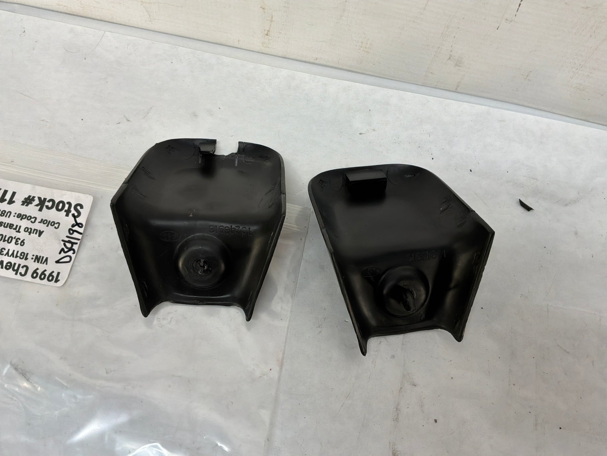 1999 Chevy C5 Corvette RH Passenger Seat Track Frame Finish Covers Trims OEM - Day's Parts Yard