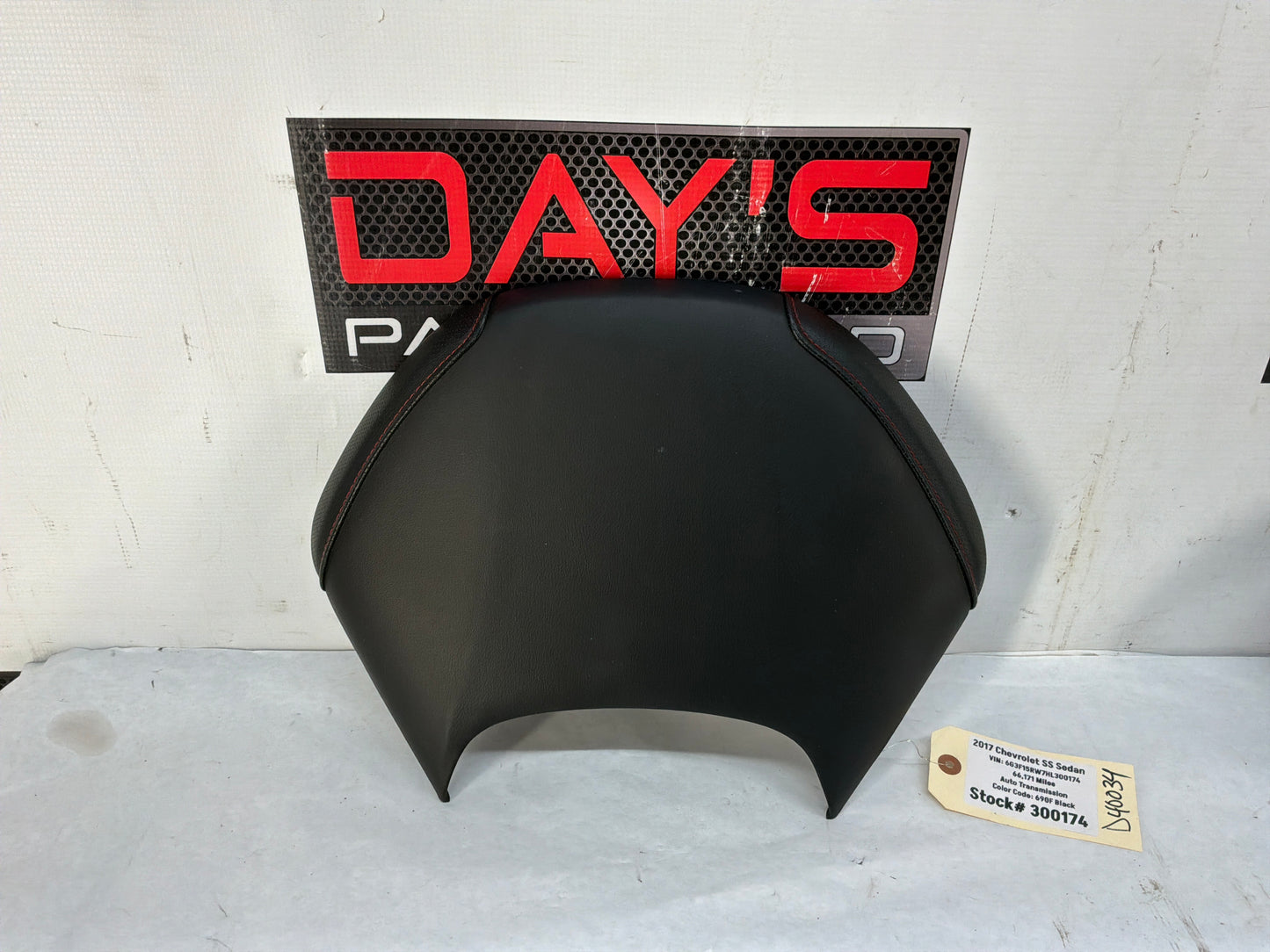2017 Chevy SS Sedan LH Driver Dash Pad Instrument Cluster Hood Trim Panel OEM
