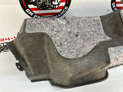 2013 Chevy Camaro ZL1 RH Passenger Interior Quarter Panel Trunk Compartment Felt Carpet Liner OEM