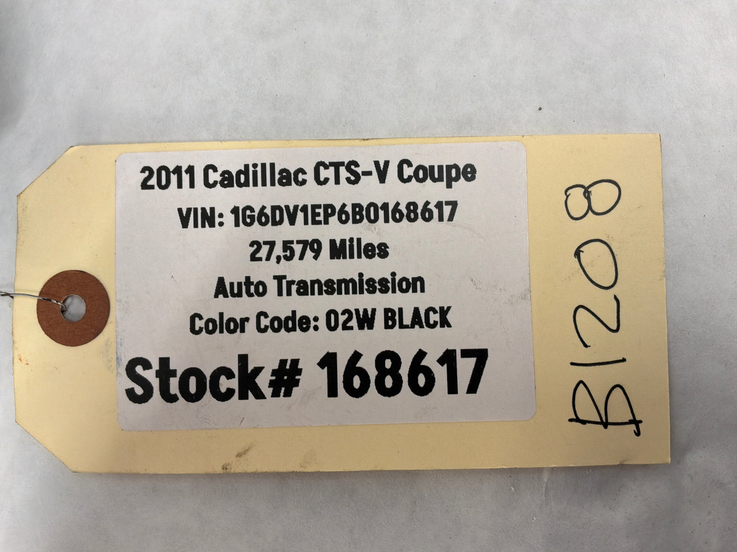 2011 Cadillac CTS-V Coupe LH Driver Door Lock Latch Actuator OEM