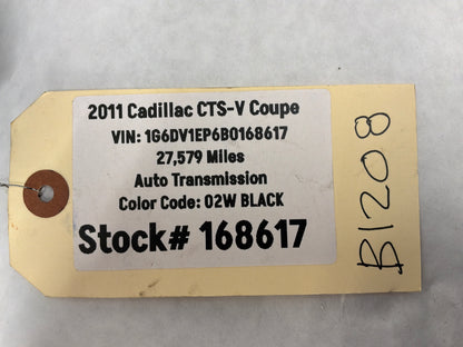 2011 Cadillac CTS-V Coupe LH Driver Door Lock Latch Actuator OEM