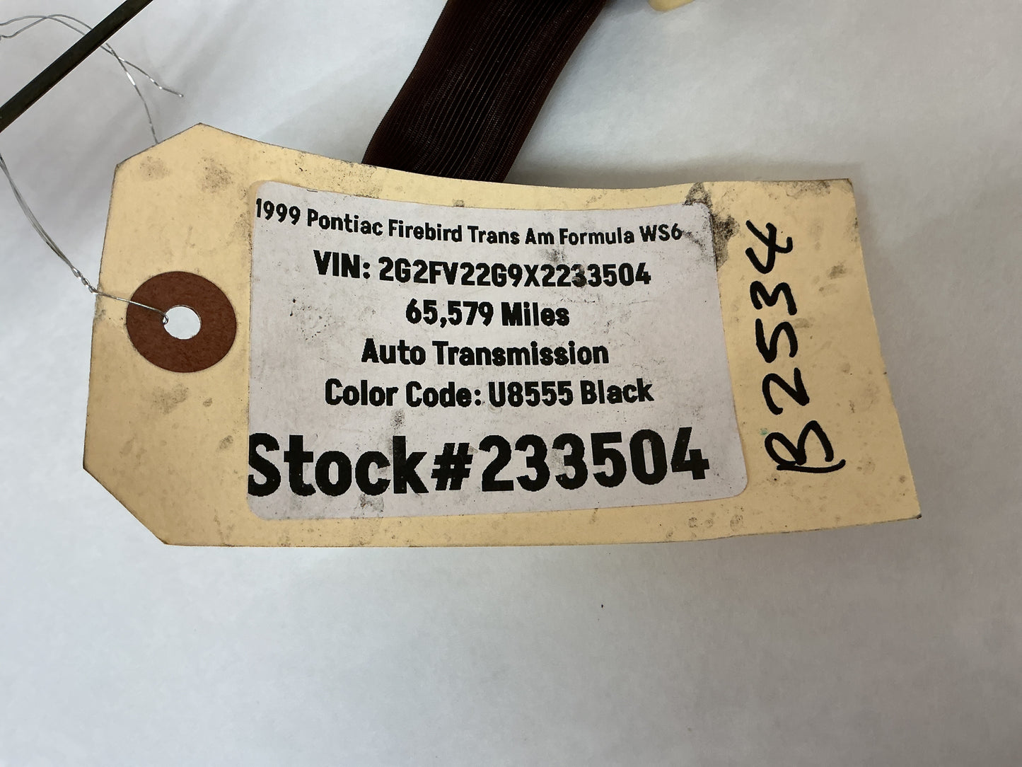 1999 Pontiac Firebird Trans Am Formula WS6 Fuel Pump Sending Unit OEM