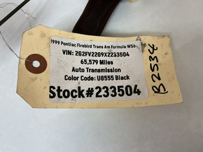 1999 Pontiac Firebird Trans Am Formula WS6 Fuel Pump Sending Unit OEM