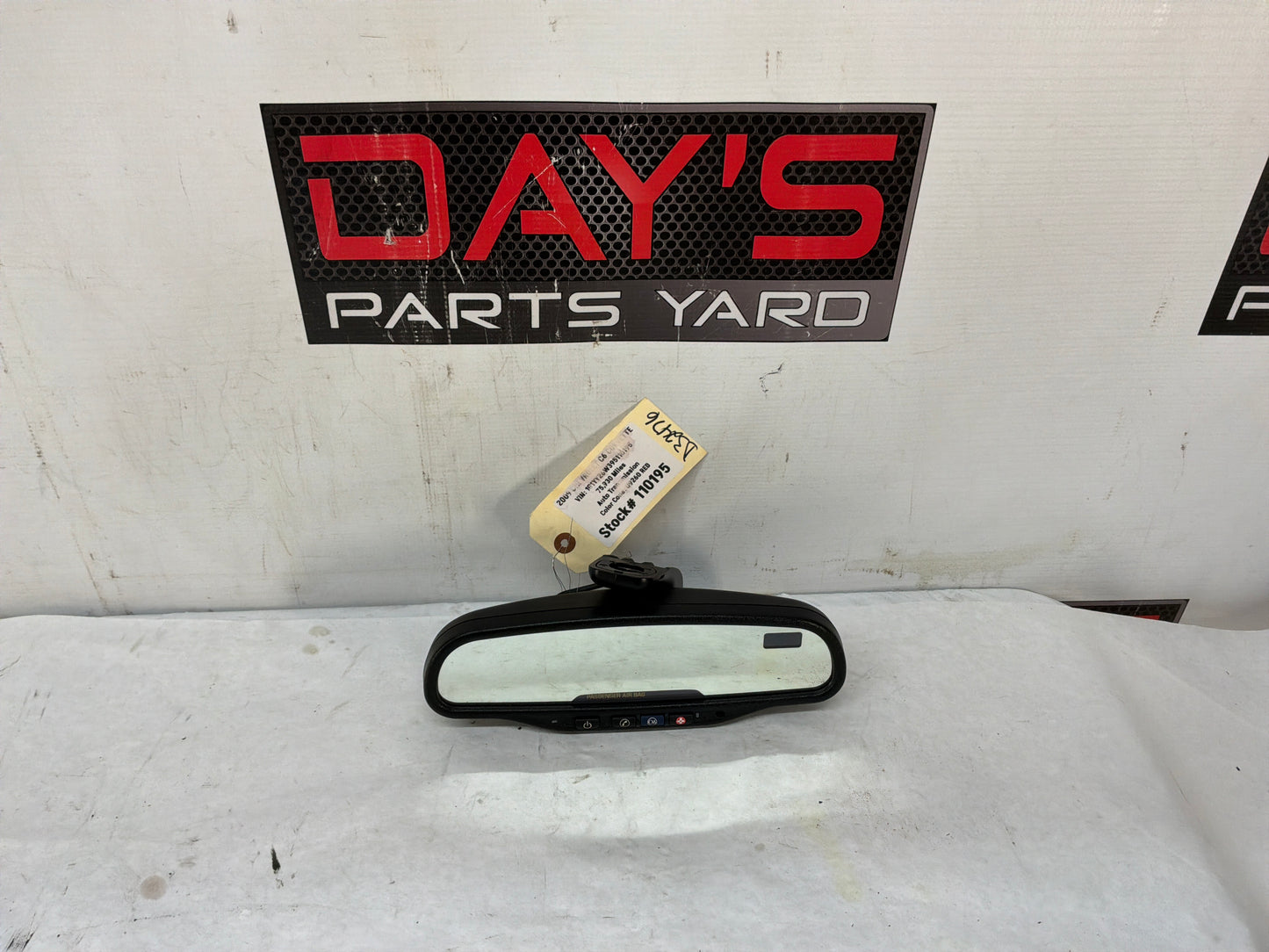 Rear view - Day's Parts Yard