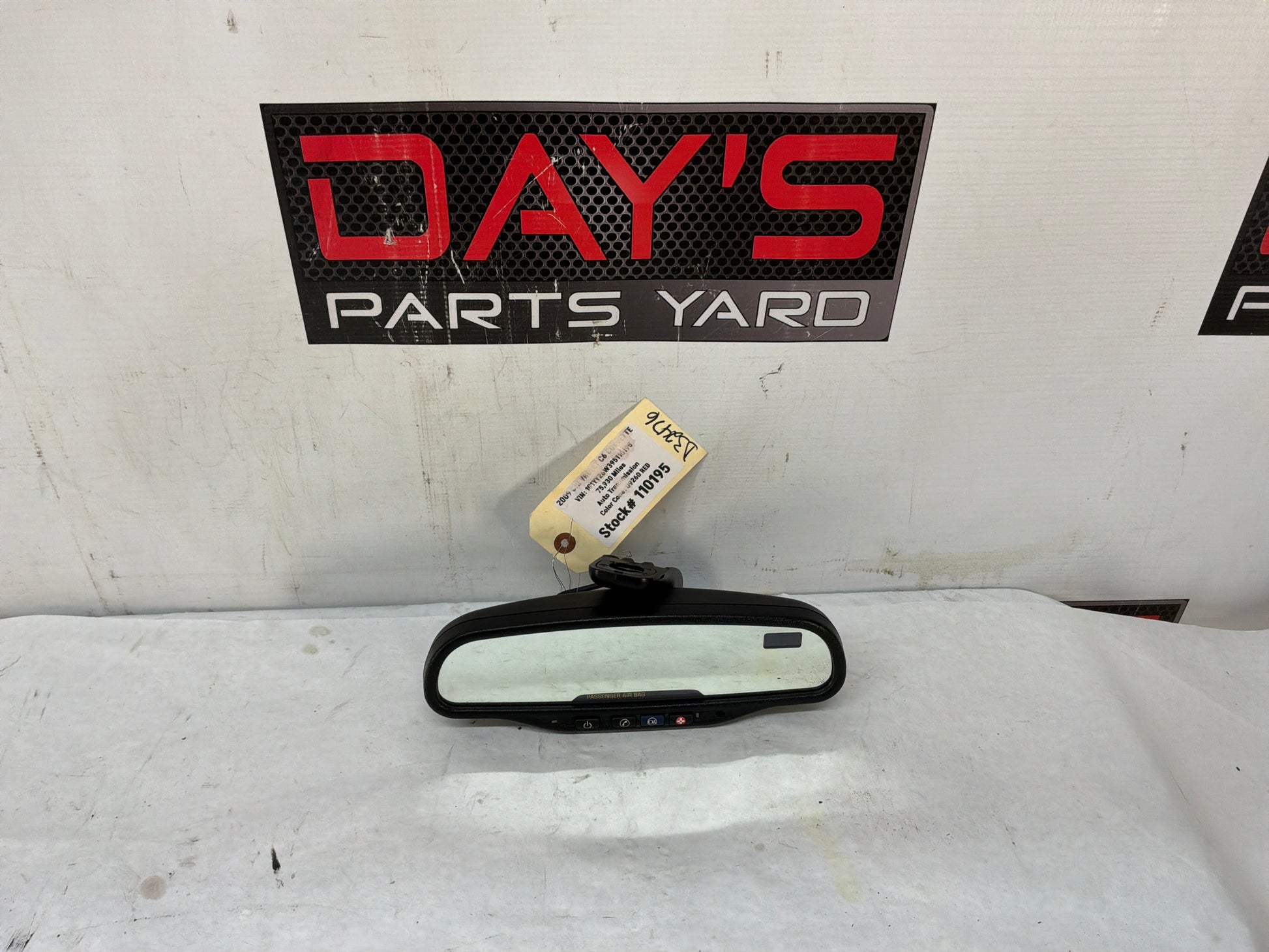 Rear view - Day's Parts Yard