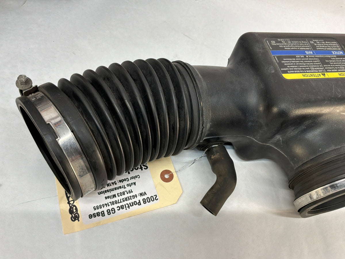 2008 Pontiac G8 Base Factory Cold Air Intake OEM