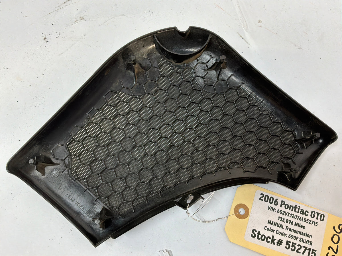 2005 Pontiac GTO LH Driver Interior Door Panel Speaker Grille Cover OEM