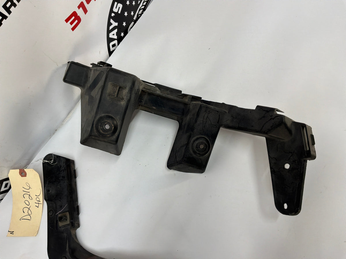 2009 Pontiac G8 GT Complete Rear Bumper Brackets Mounts Supports Guides Set OEM
