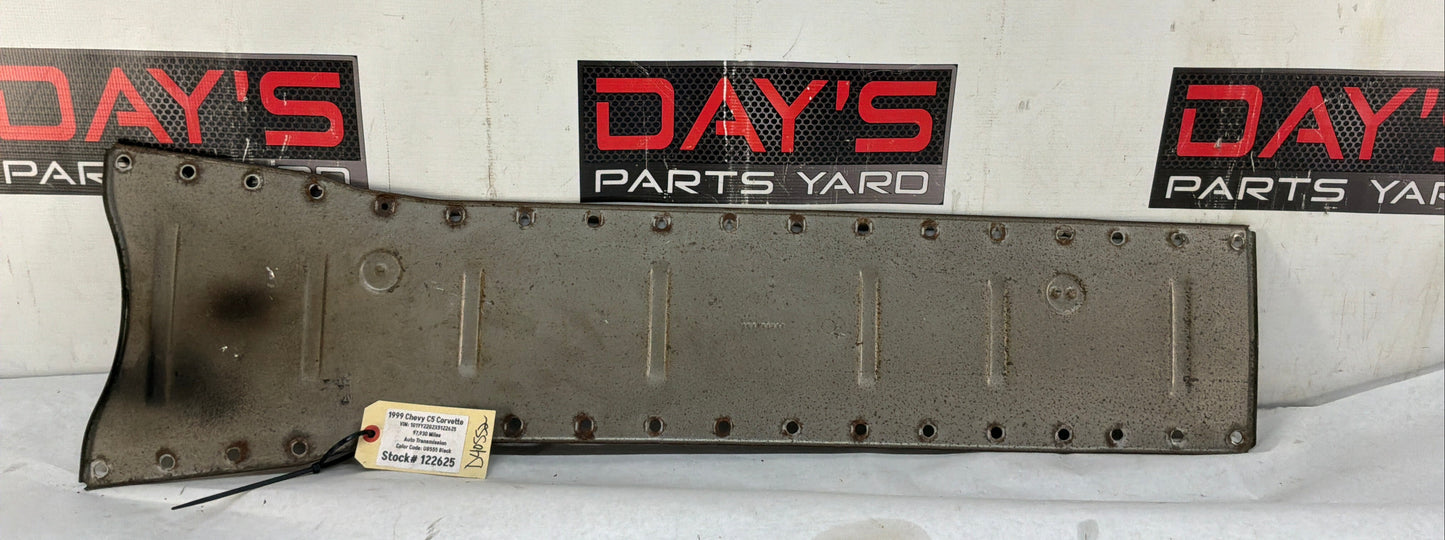 1999 Chevy C5 Corvette Torque Tube Tunnel Cover Shield Reinforcement Panel OEM