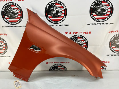 2008 Pontiac G8 Base RH Passenger Front Fender Orange OEM