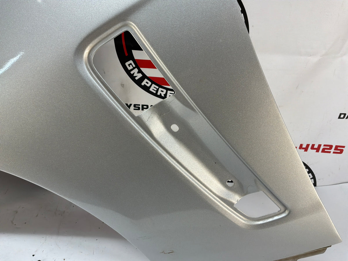 2014 Chevy SS Sedan LH Driver Front Fender Silver OEM