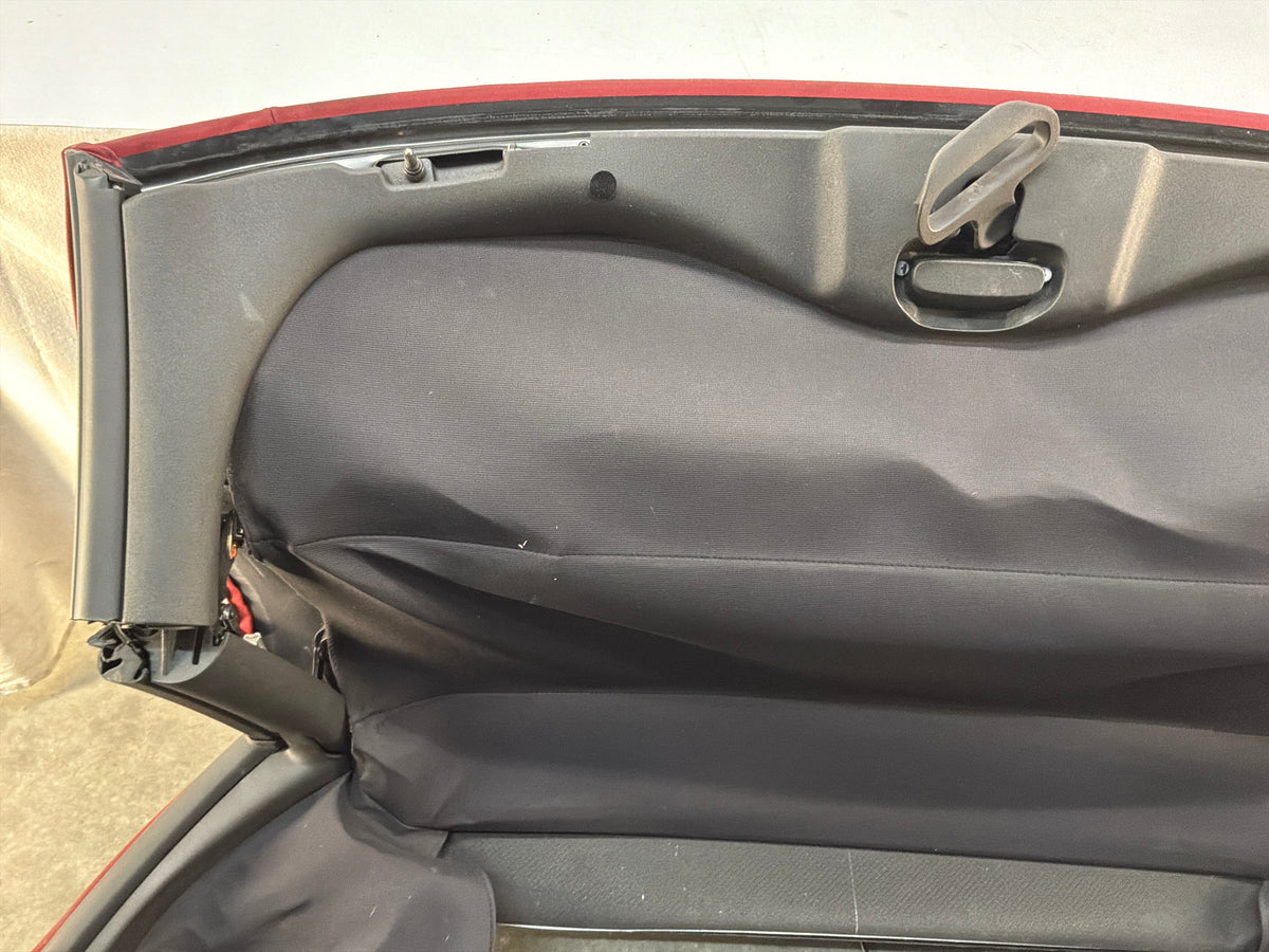 2007 Chevy C6 Corvette Convertible Convertible Soft Top w/ Hydraulic Pump Red OEM