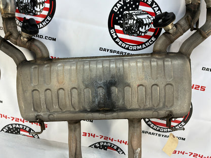 2016 Cadillac CTS-V Muffler Exhaust w/ Double Tips OEM