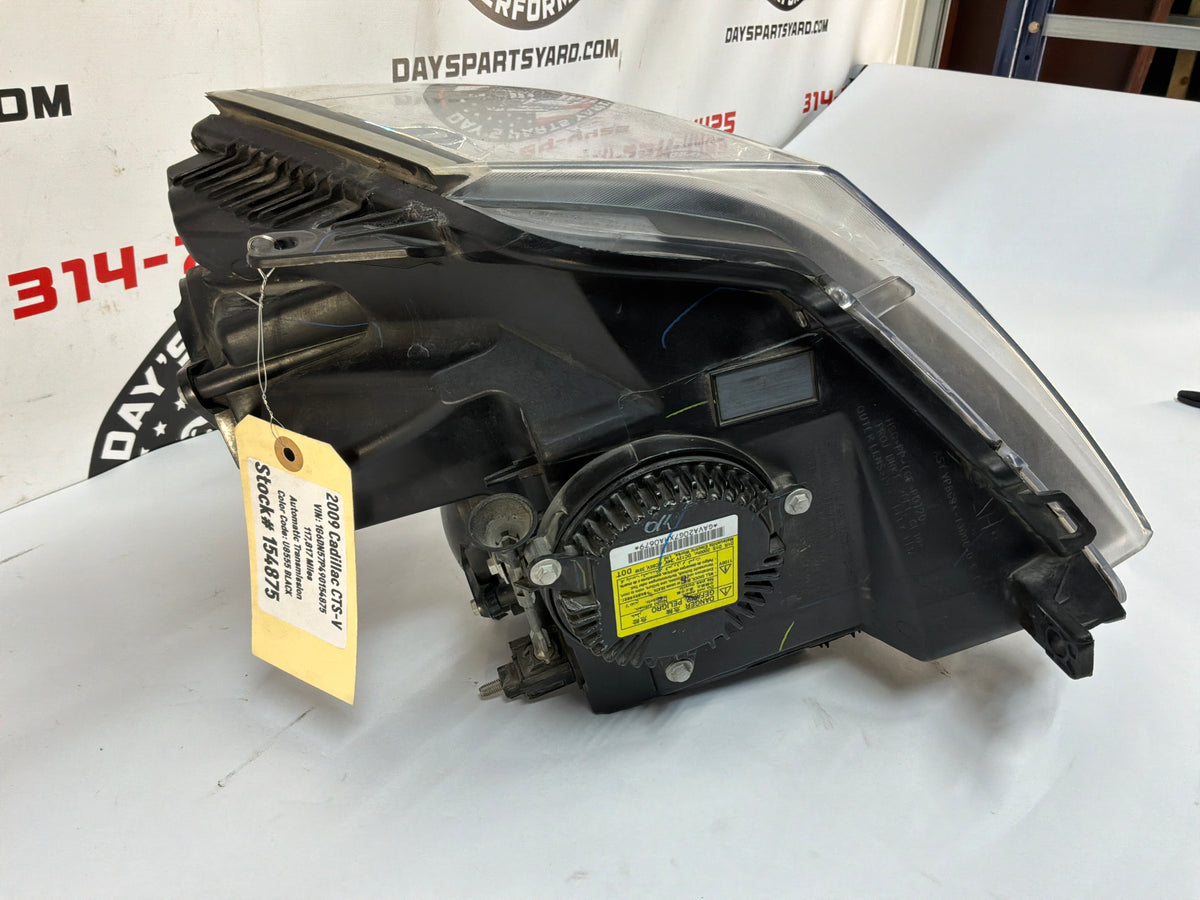2009 Cadillac CTS-V LH Driver HID Xenon Head Light Headlight Lamp OEM