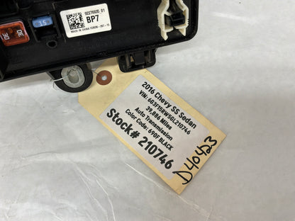 2016 Chevy SS Sedan Rear Trunk Fuse Relay Body Harness Junction Box Block Panel OEM