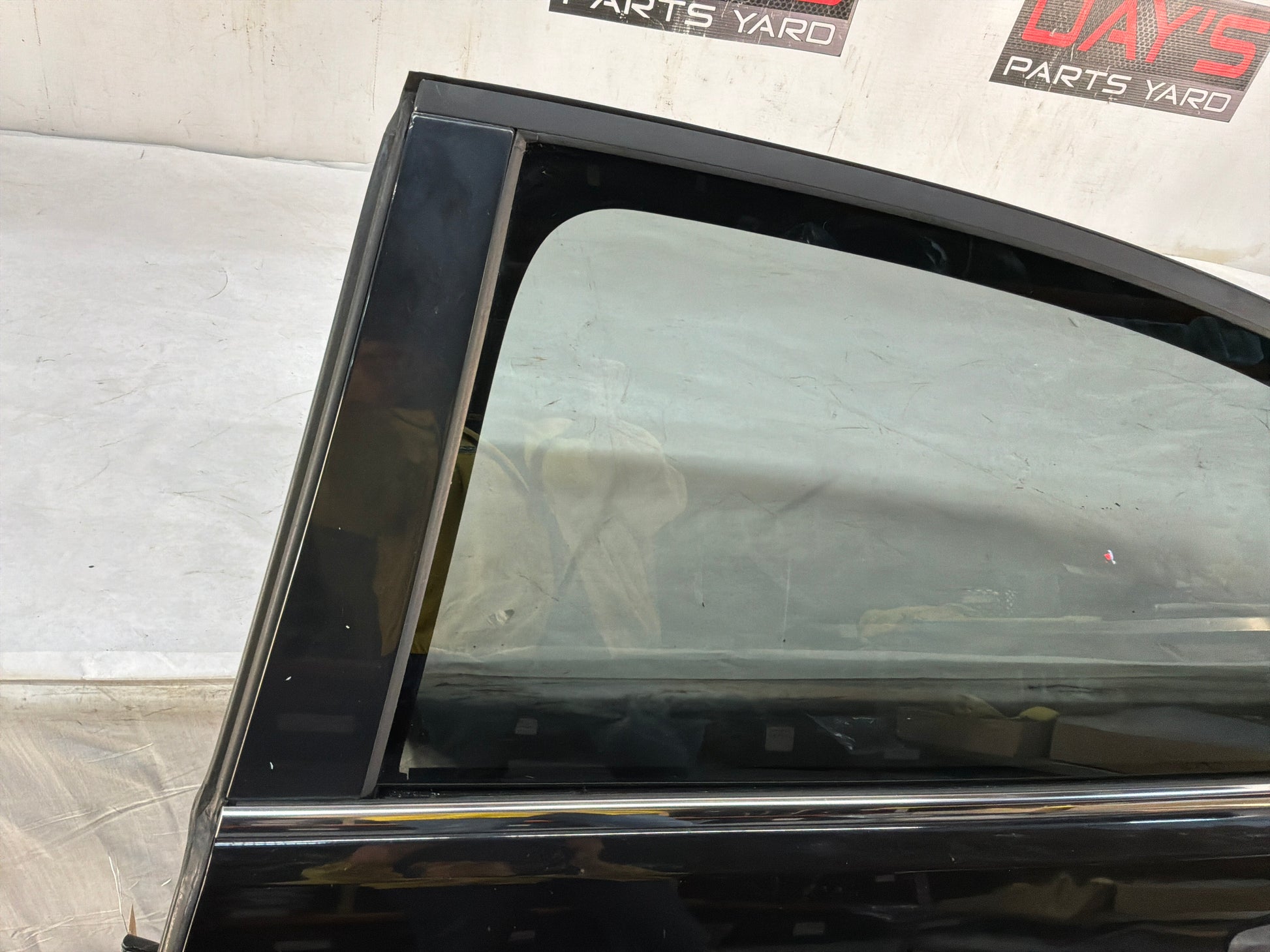 2013 Chevy Caprice PPV LH Driver Rear Exterior Door Black OEM - Day's Parts Yard