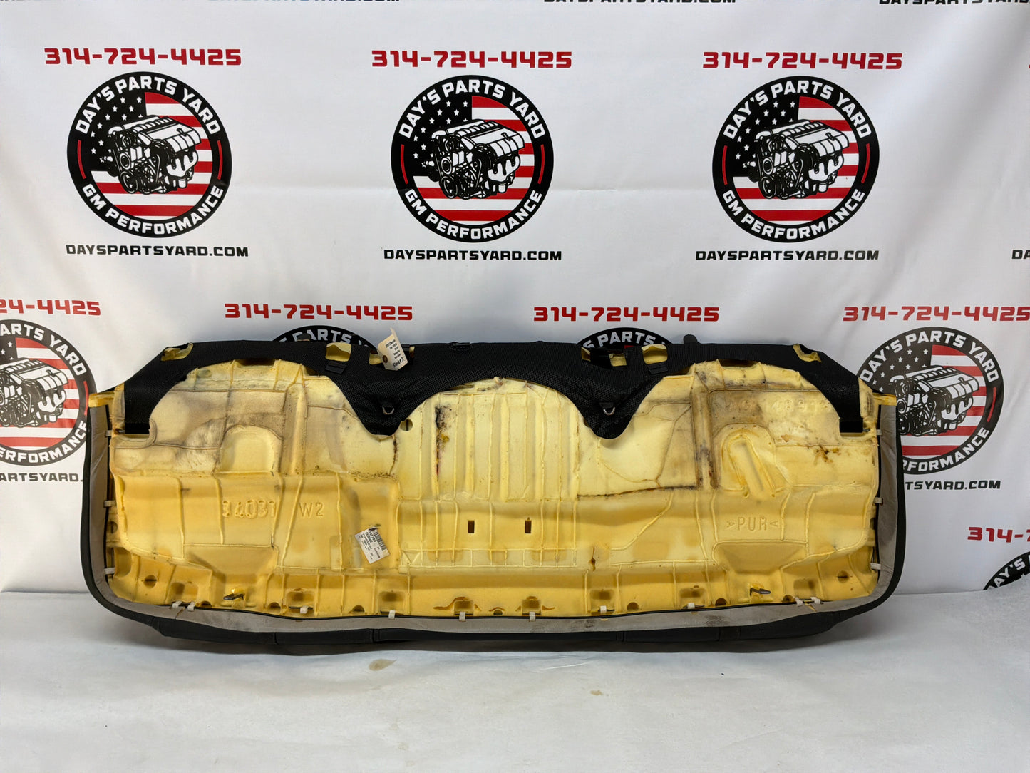 2017 Chevy SS Sedan Rear Seats Black Leather Alcantara Suede OEM