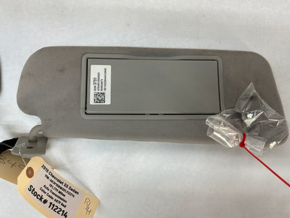 2015 Chevy SS Sedan RH & LH Sun Visor Sunvisor Shade OEM