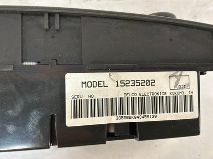 2005 Chevy C6 Corvette HVAC Climate Control Switches AC Heat OEM - Day's Parts Yard