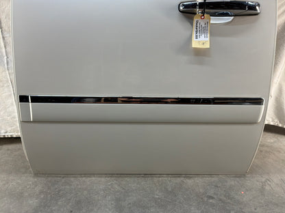 2012 Chevy Avalanche LH Driver Rear Exterior Door White Assembly OEM