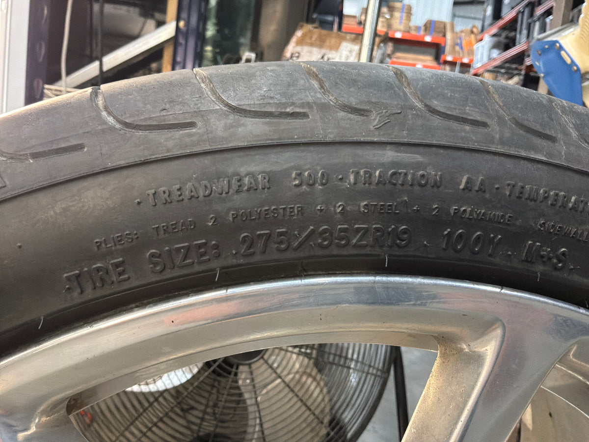 2014 Chevy SS Sedan Wheels Rim & Tires 19x8.5 & 19x9 275/35/19 245/40/19