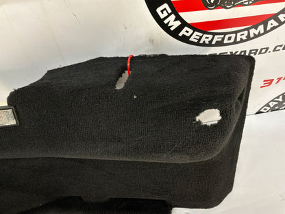 2002 Chevy C5 Corvette RH Passenger Rear Trunk Cargo Compartment Carpet Trim Liner Insert OEM