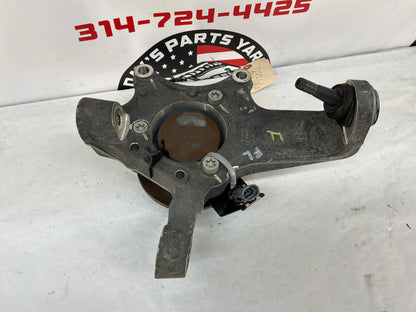 2007 C6 Corvette Convertible LH Driver Front Suspension Spindle Knuckle Hub OEM