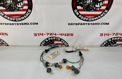 2004 Pontiac GTO RH & LH Taillight Tail Light Wire Wiring Harness Sockets OEM