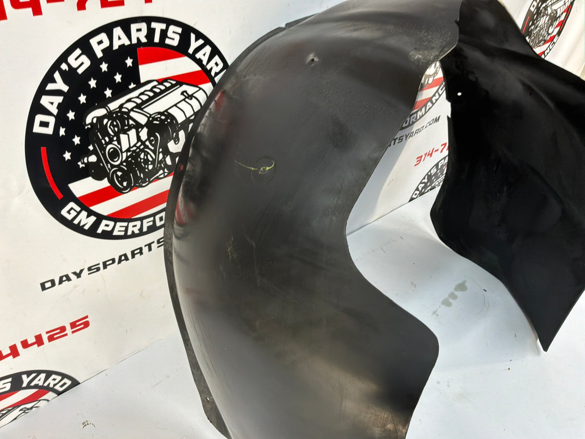 2002 Chevy Camaro Z28 LH Driver Front Fender Wheel House Well Liner OEM