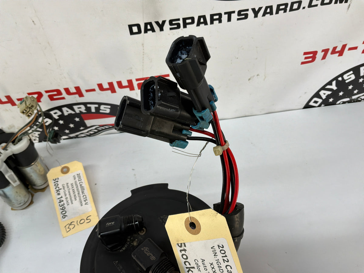 2012 Cadillac CTS-V Fore Innovations Fuel Triple Fuel Tank Gas Sending Unit Pumps