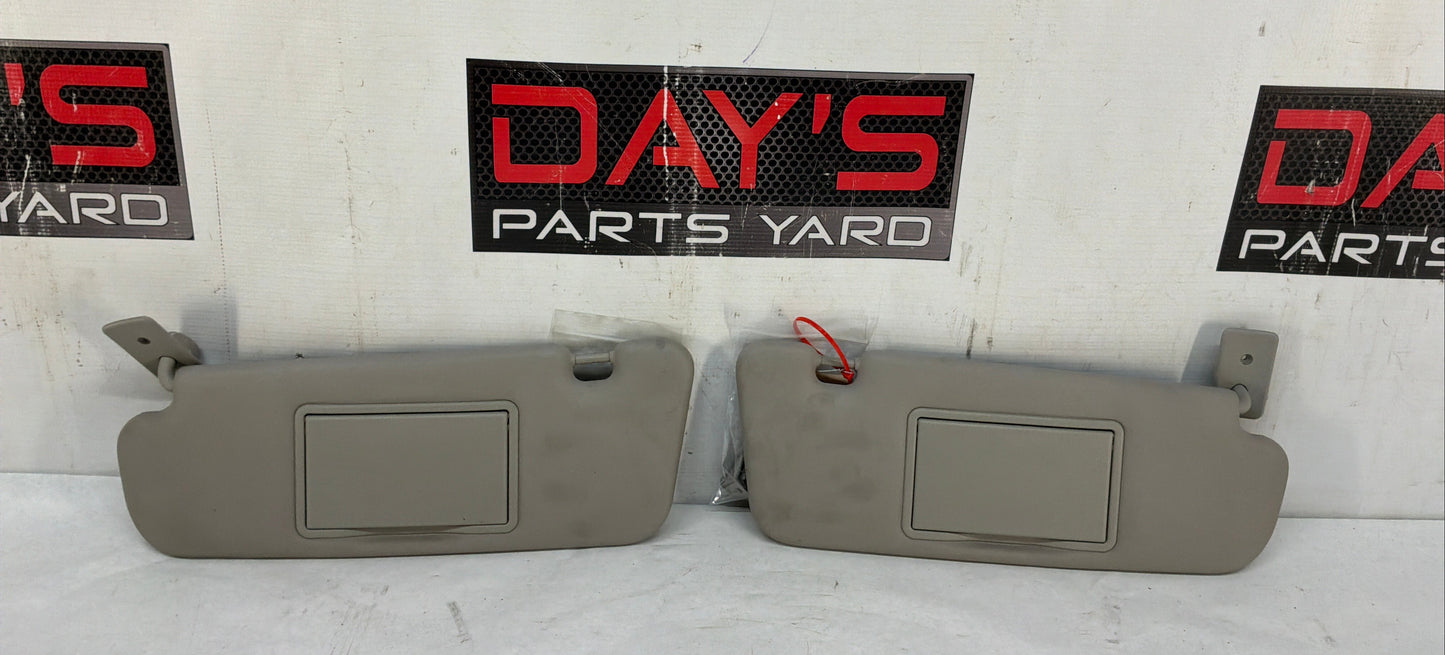 2016 Chevy Caprice PPV RH & LH Sun Visor Sunvisor Sun Shade w/ Clips OEM
