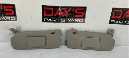 2016 Chevy Caprice PPV RH & LH Sun Visor Sunvisor Sun Shade w/ Clips OEM